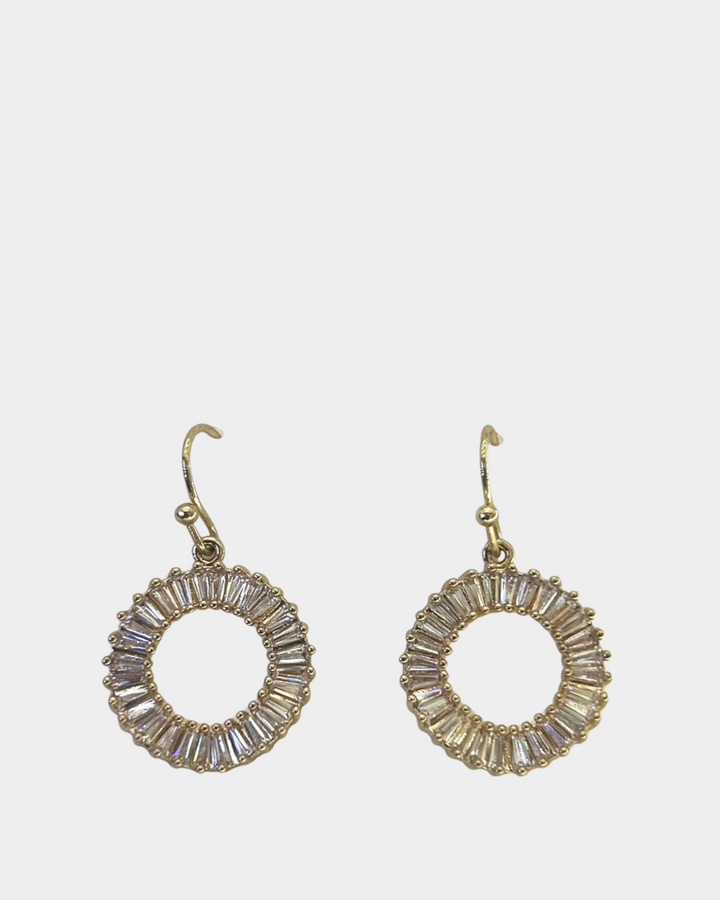 Beau Pizzaz Circle Earrings