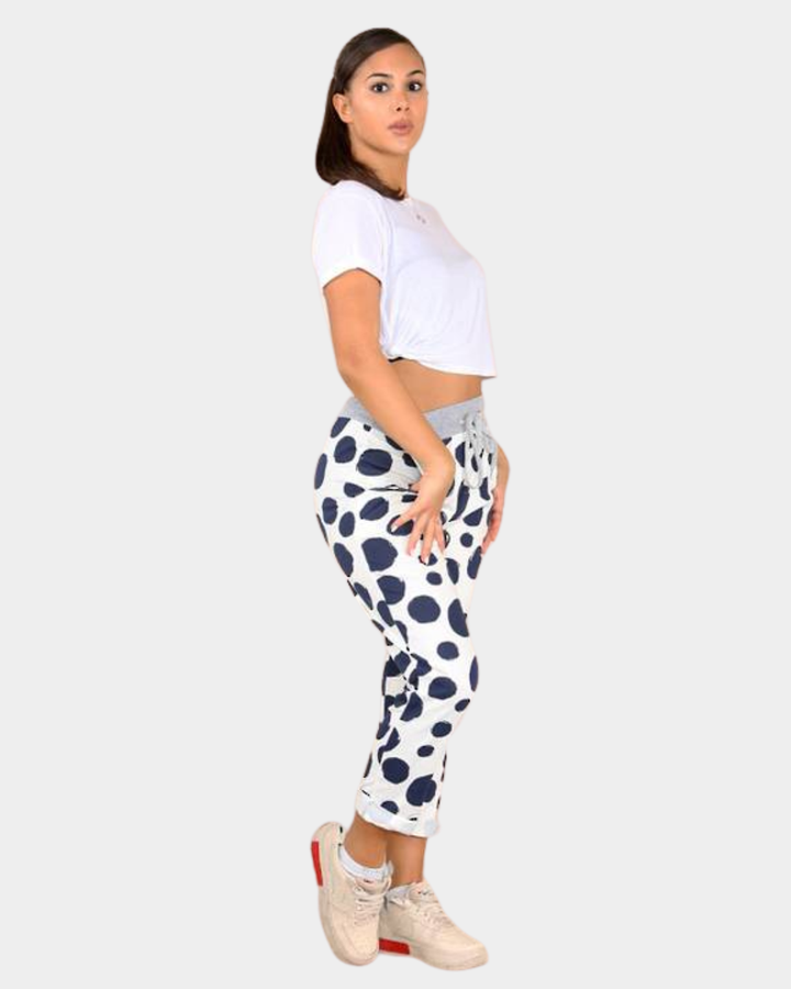 Beau Denver Joggers Navy Dot