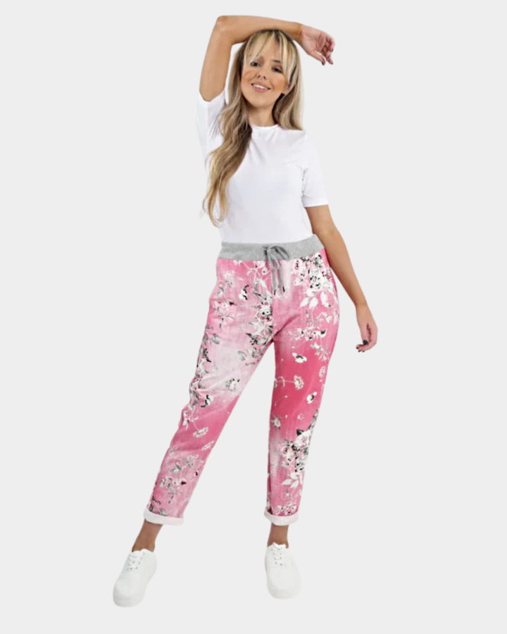 Beau Denver Joggers Pink Floral