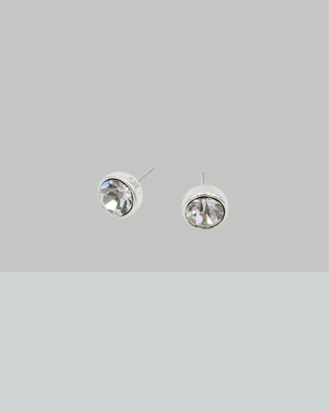 Beau Carson Silver Stud Earrings