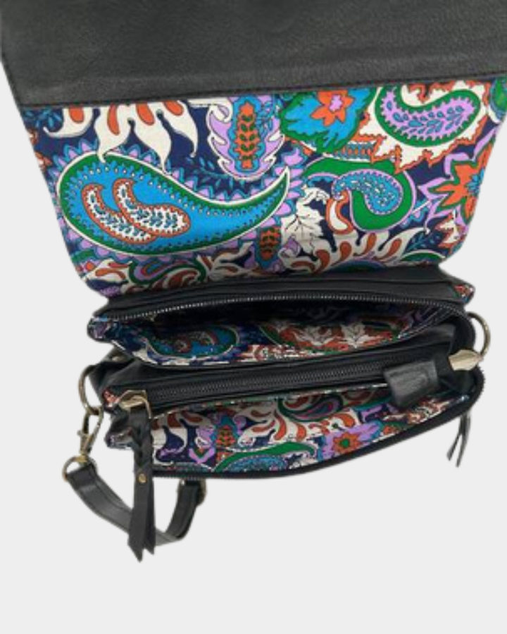 Beau Lux Leather Shoulder Bag