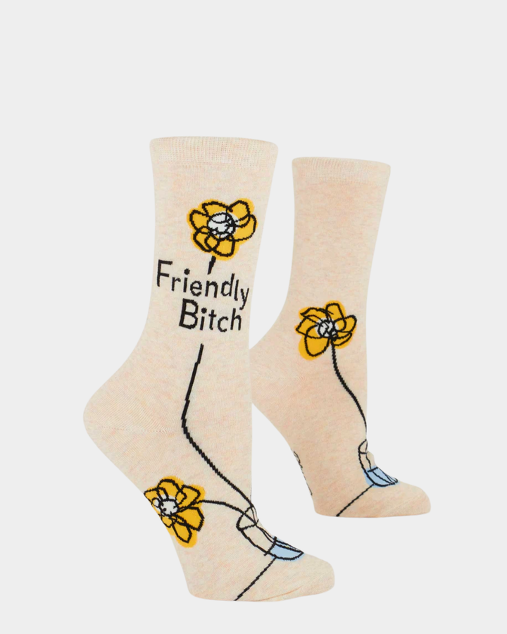Blue Q Friendly Bitch Socks