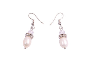 Kiwicraft pearl drop earrings