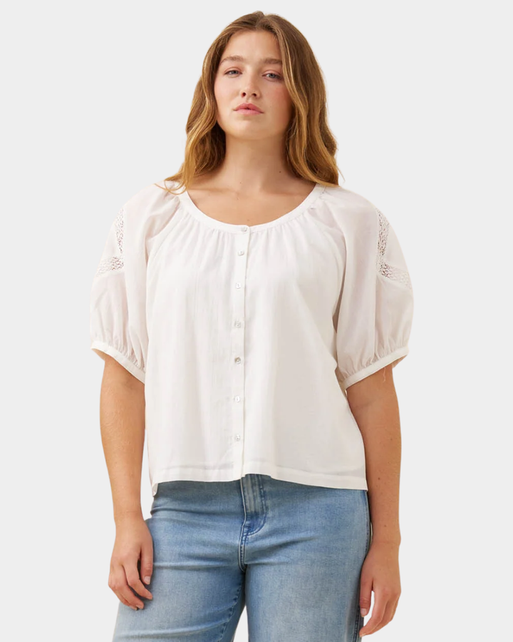 Isle of Mine Frances Button Top