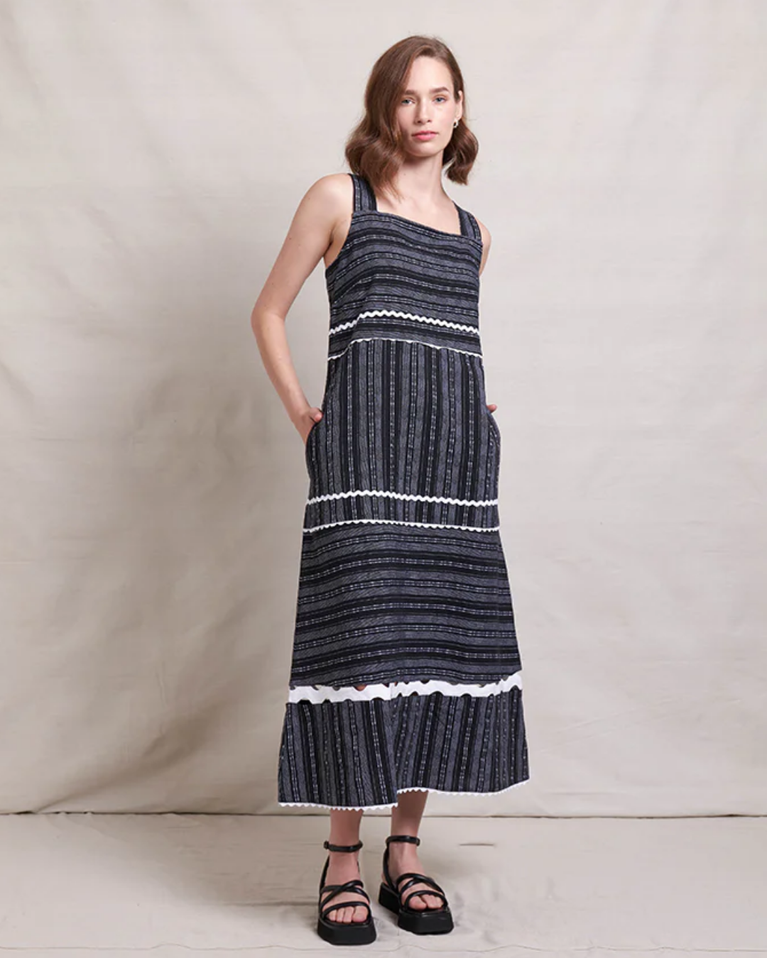 Neris Zig Zag Dress