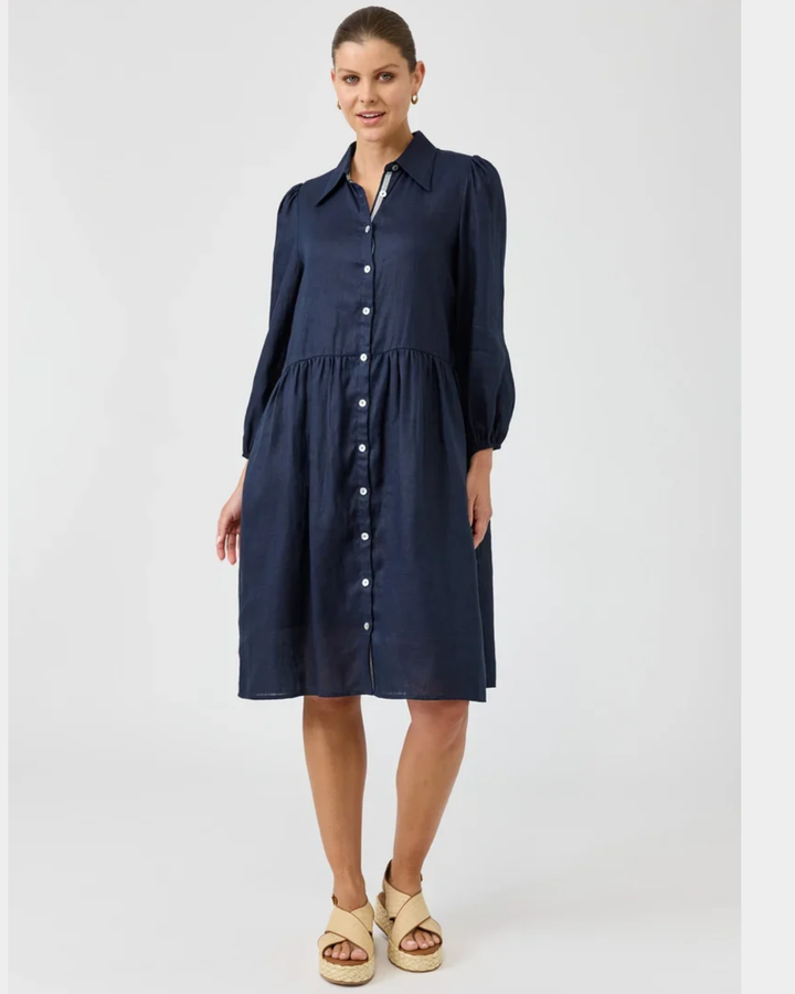 eb + ive Studio Midi Shirt Dress