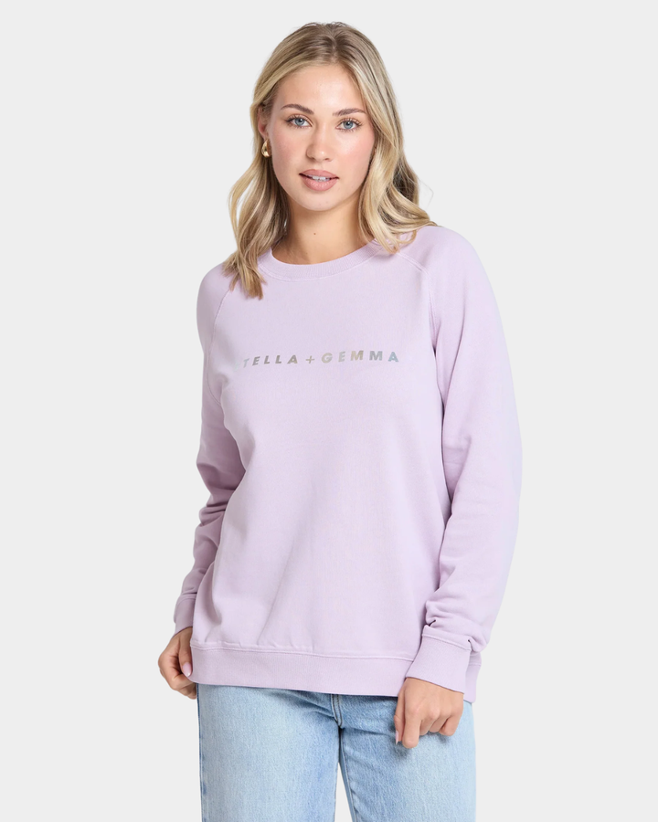 Stella + Gemma Classic Sweater with Logo