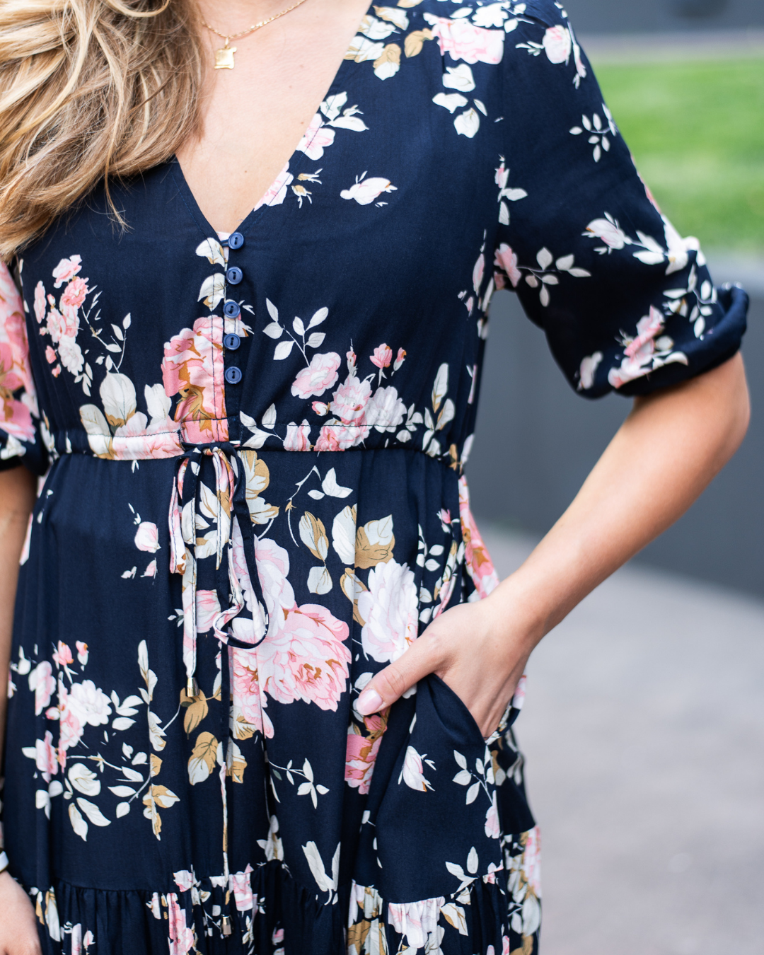 Silver Wishes Selma Maxi Dress