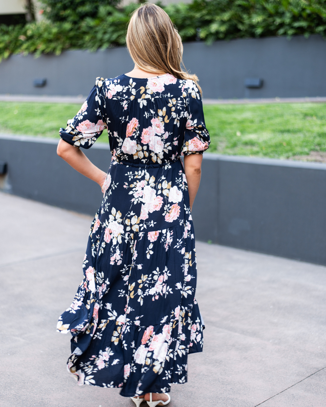 Silver Wishes Selma Maxi Dress