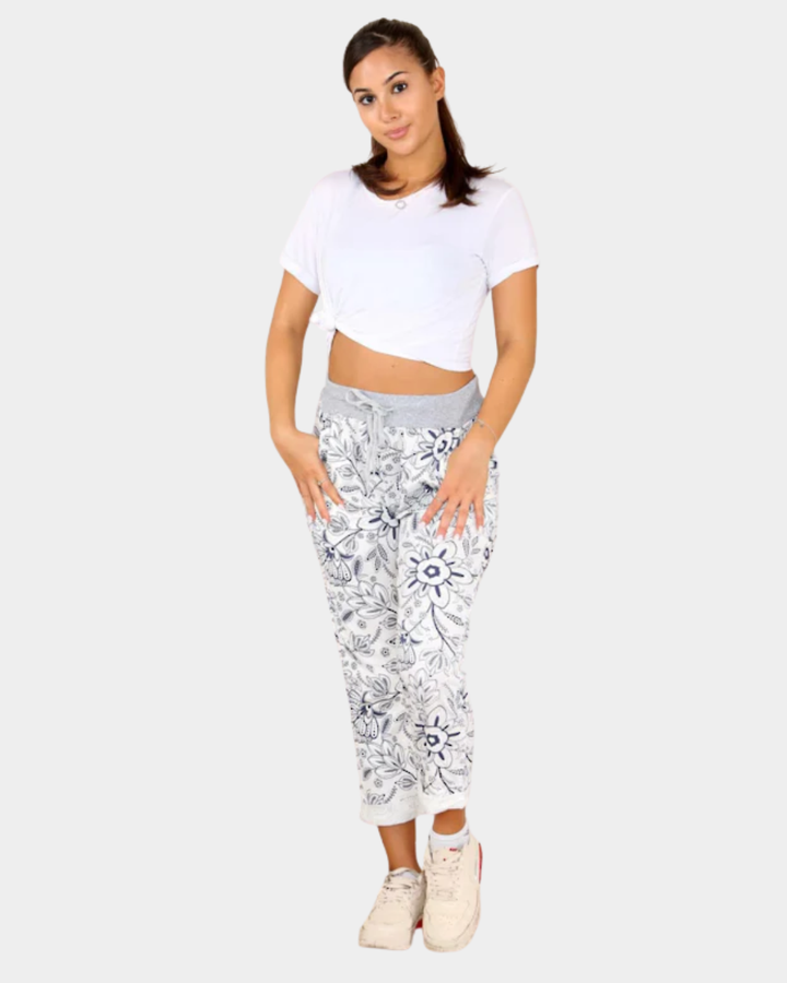 Beau Denver Flower Patch Trousers