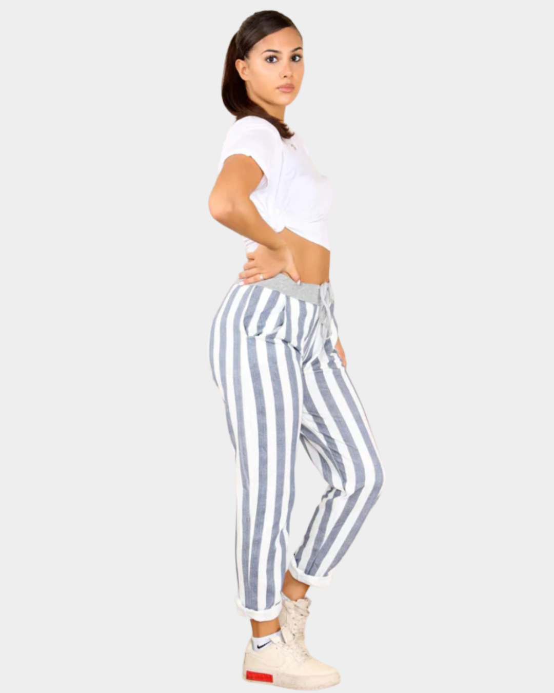Beau Denver Wide Stripe Trousers