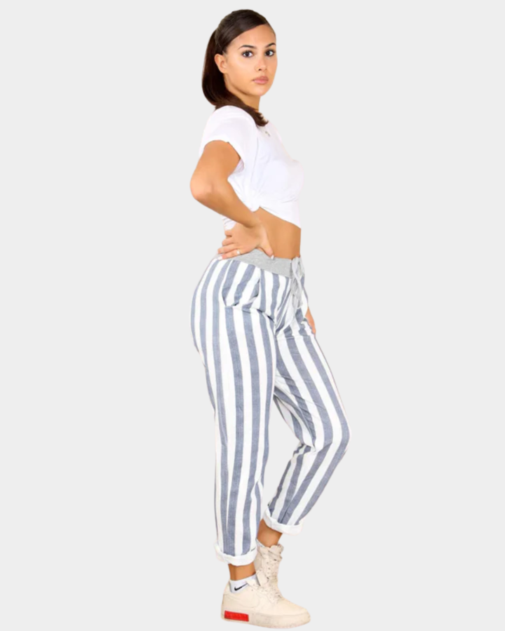 Beau Denver Wide Stripe Trousers