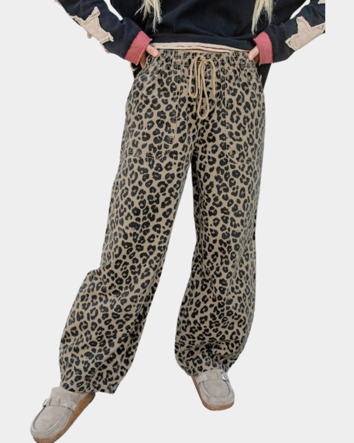 Beau Jungle Queen Drawstring Denim Pants