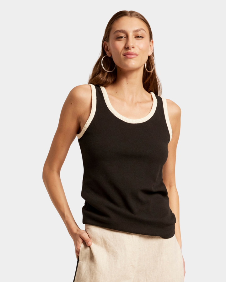 Eb &amp; Ive Maris Stitched Tank
