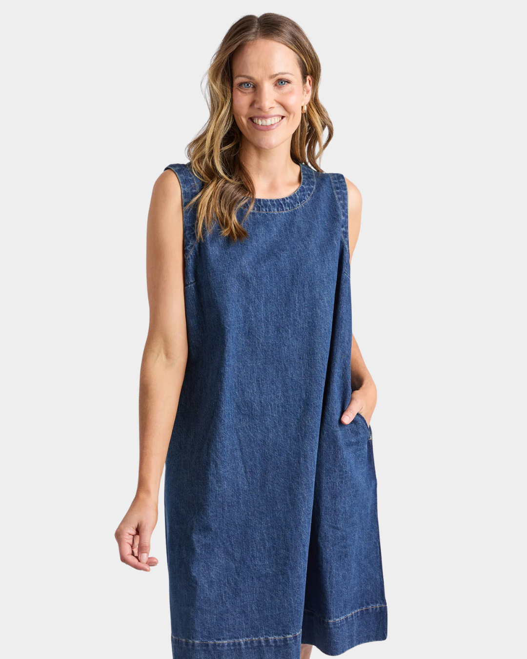 Elm Sonny Denim Dress