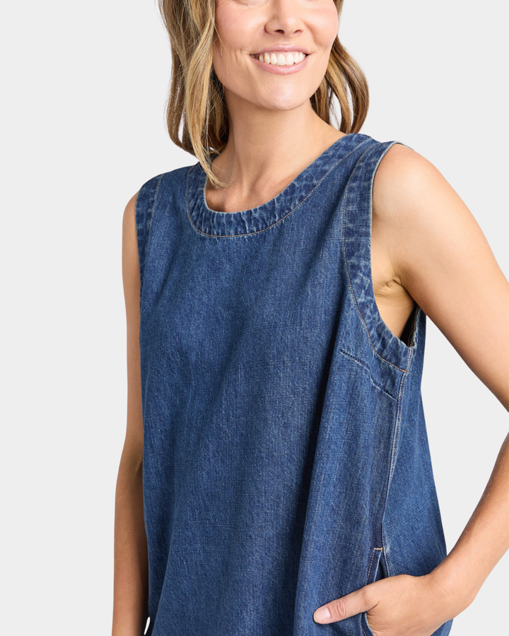 Elm Sonny Denim Dress
