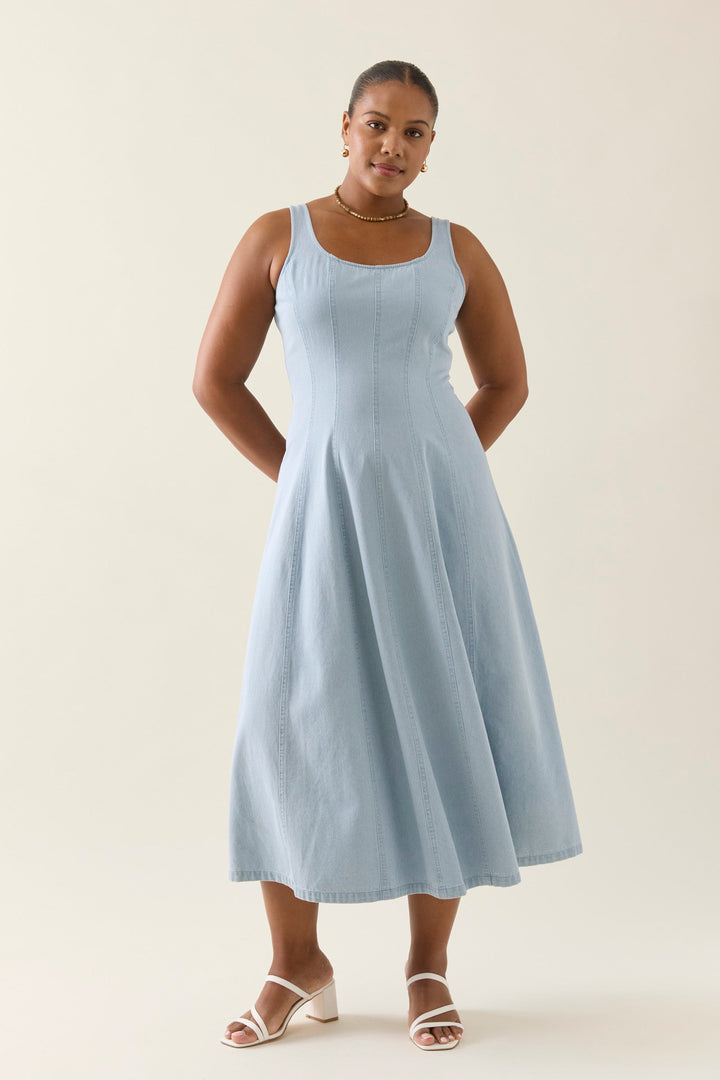 Isle of Mine Sofie Denim Tank Dress