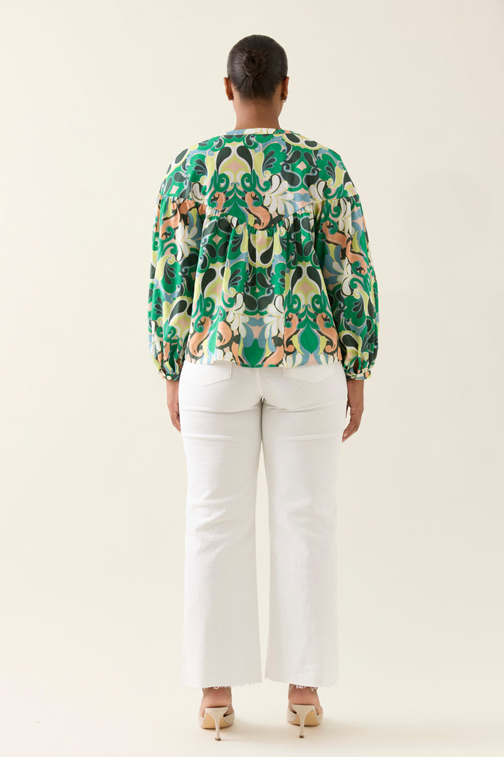 Isle of Mine Aurora Button blouse