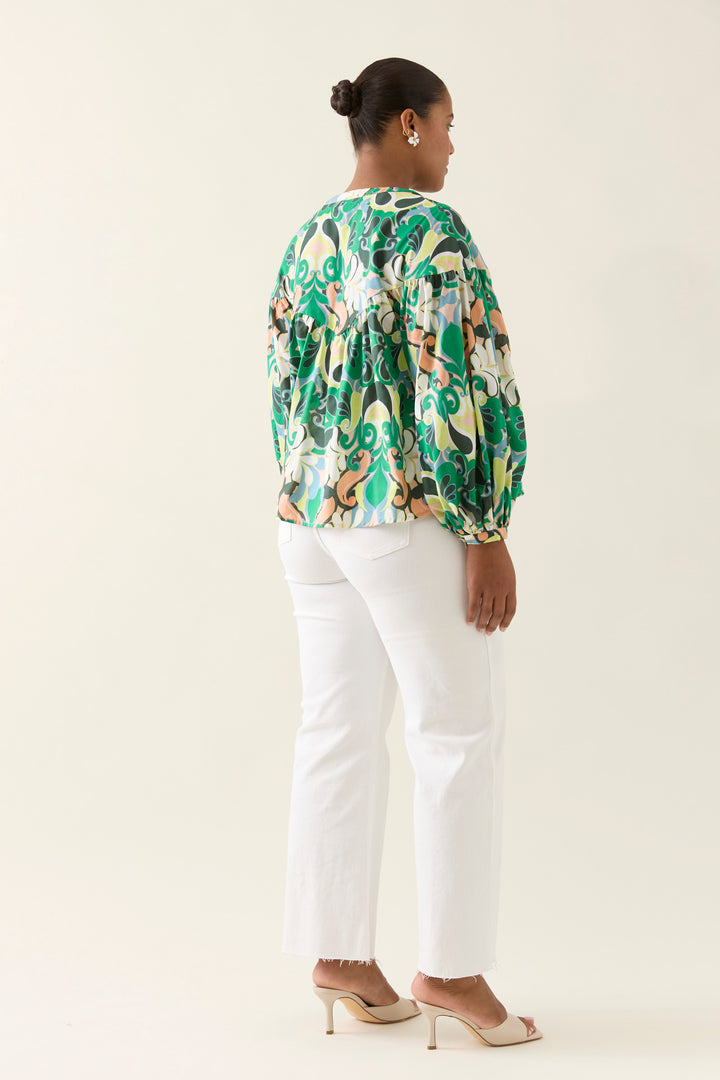 Isle of Mine Aurora Button blouse