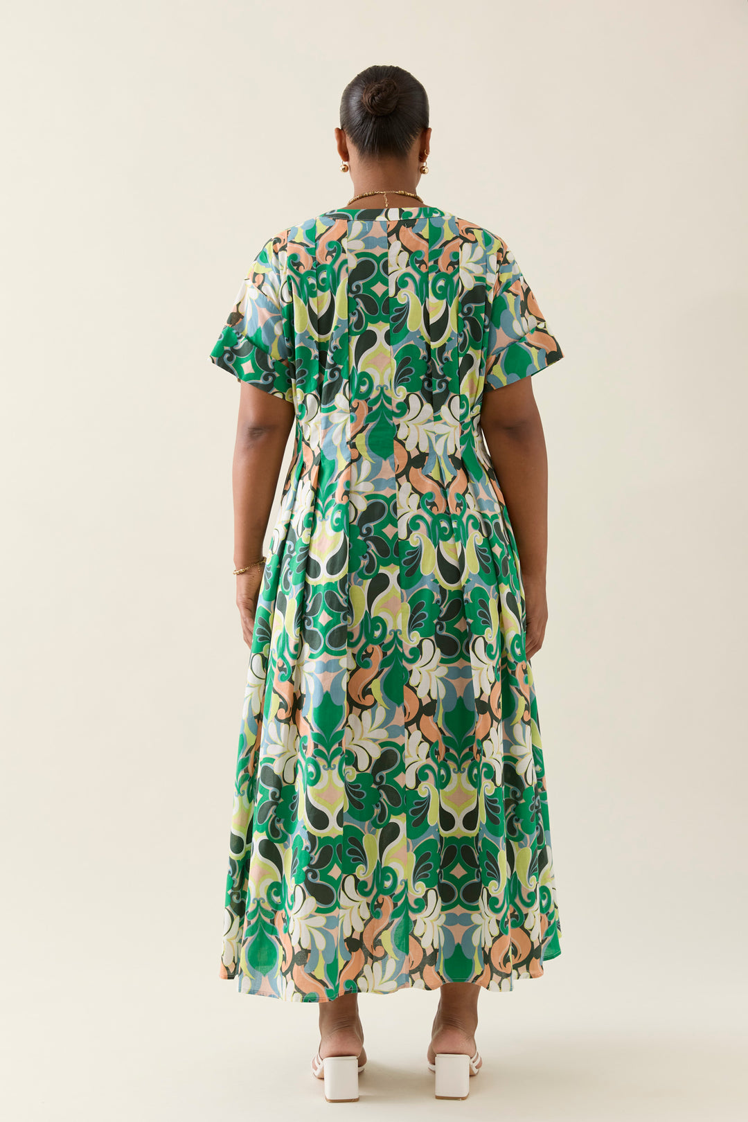 Isle of Mine Aurora Pleat Maxi Dress