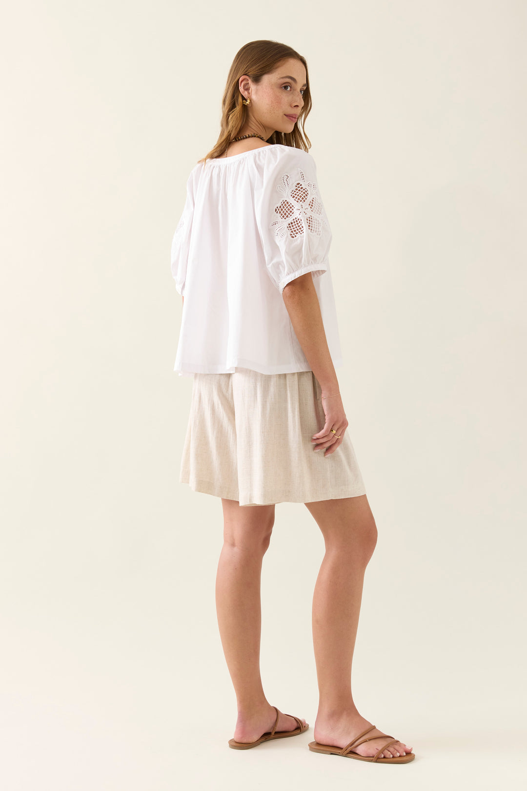 Isle of Mine Nilsa Button Top