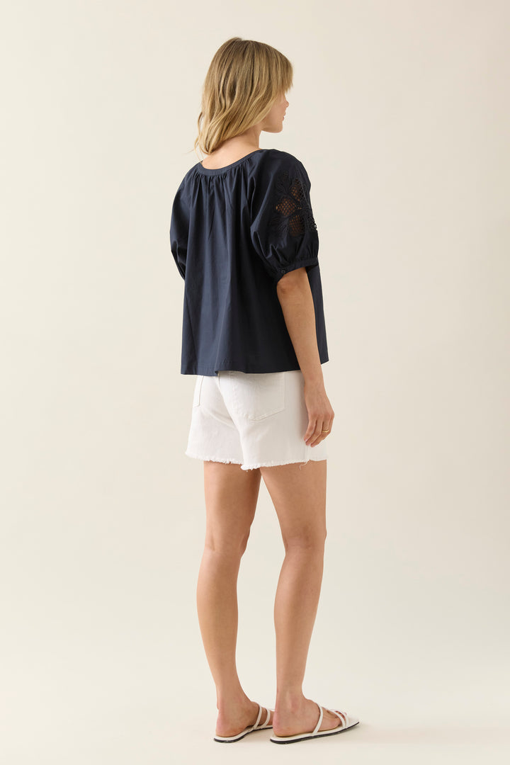 Isle of Mine Nilsa Button Top