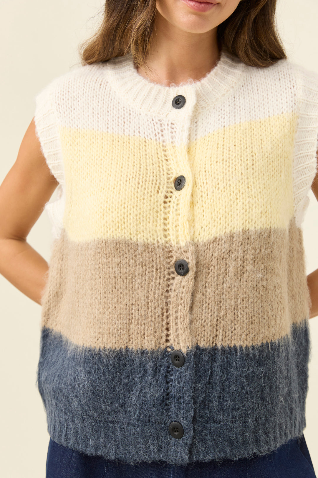 Isle of Mine Pallas Stripe Knit Vest