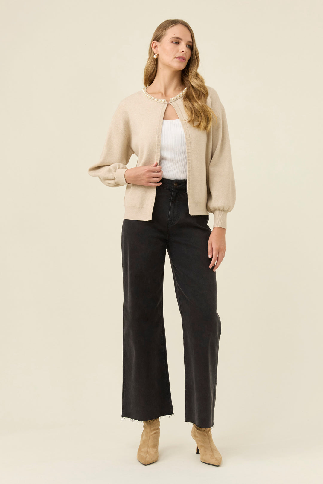 Isle of Mine Nell Pearl Cardigan