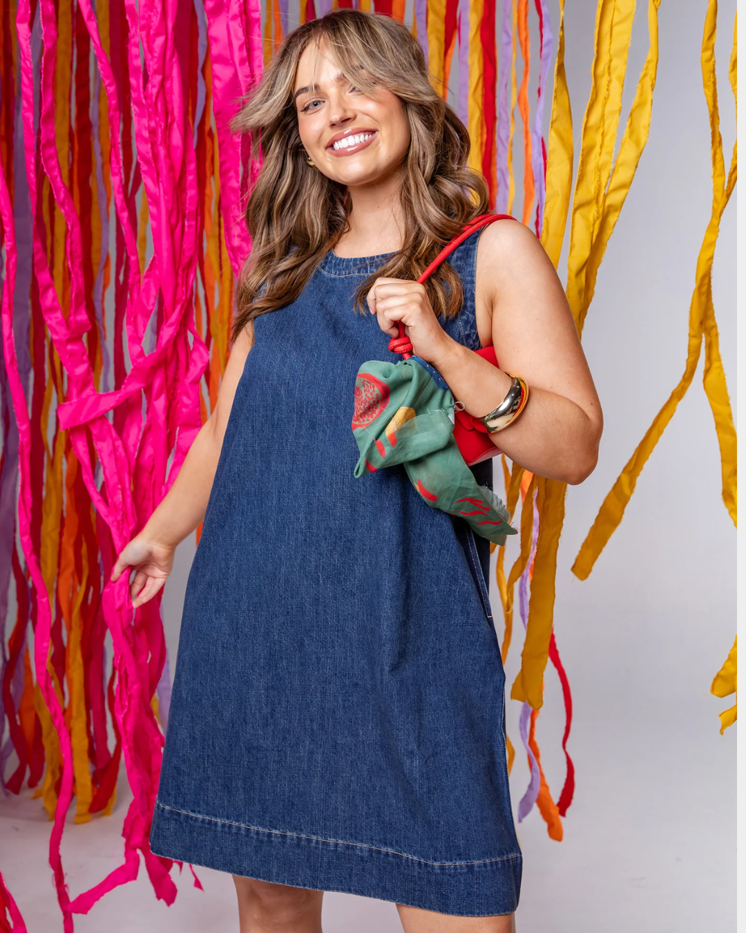 Elm Sonny Denim Dress
