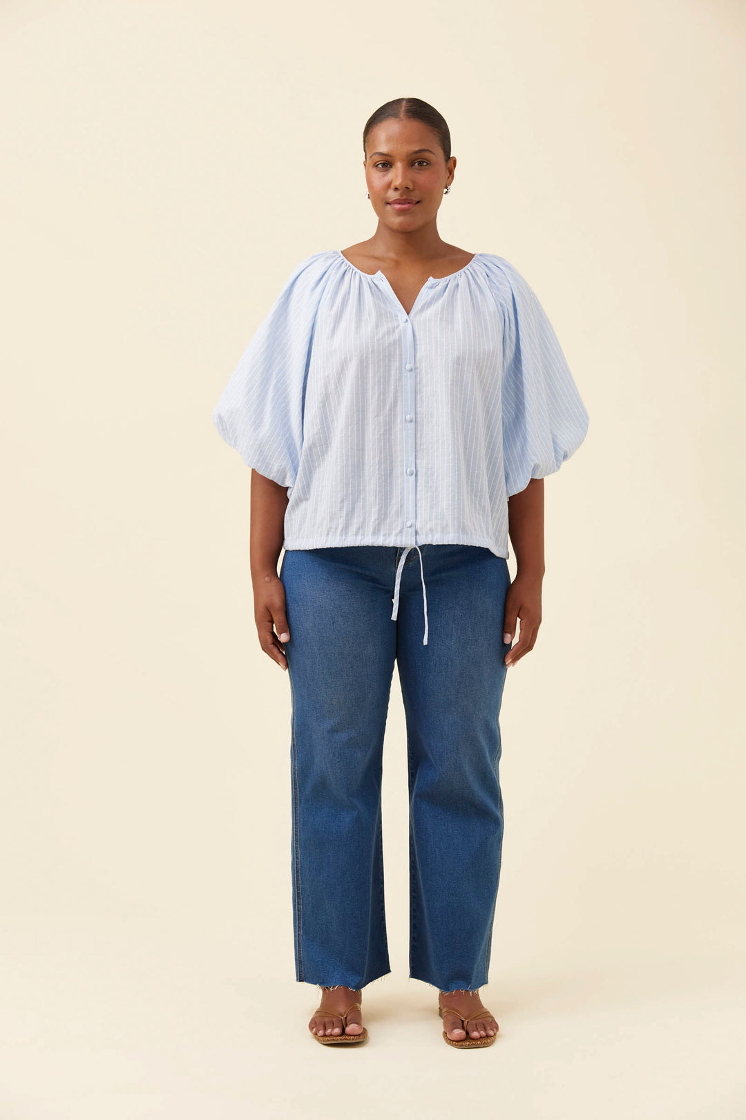 Isle of Mine Lyndell Drawstring Top
