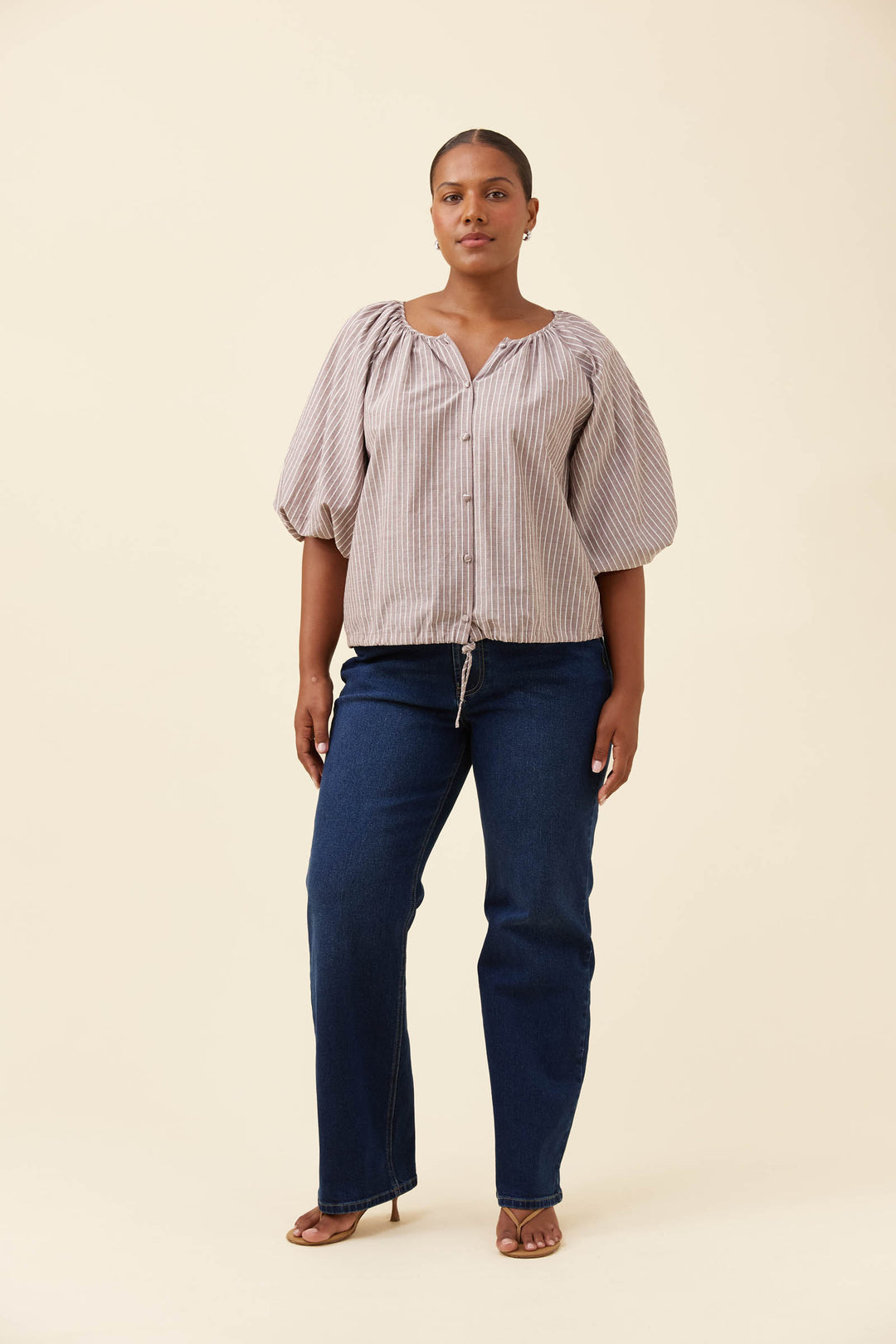 Isle of Mine Lyndell Drawstring Top