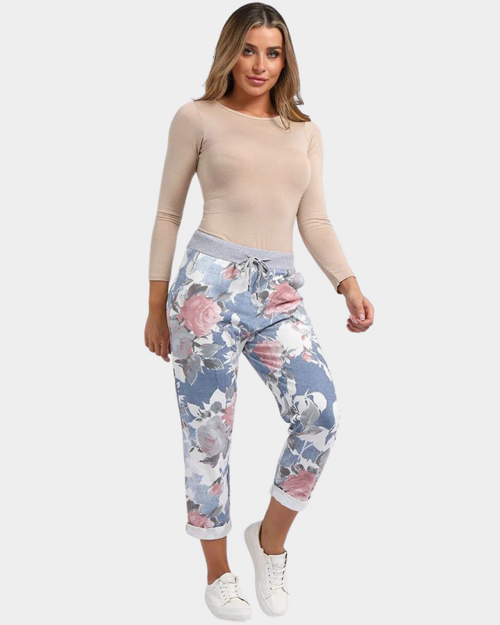 Beau Denver Rose Blue Joggers