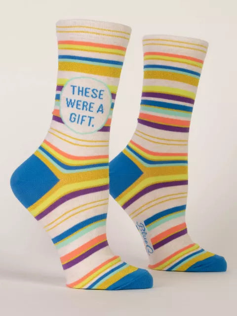 Blu Q These Were a Gift Socks