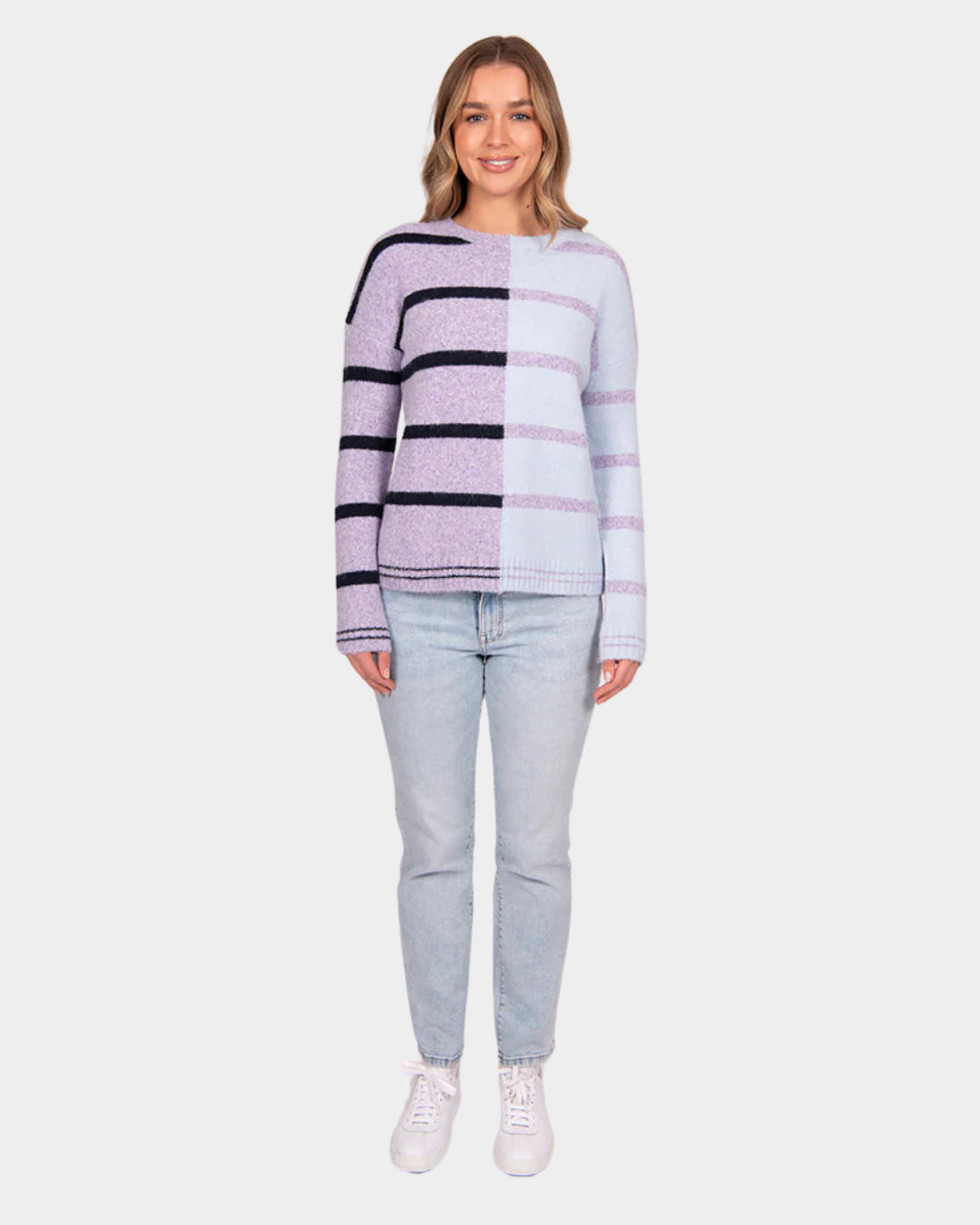 Bella Striped Colour Block Pullover