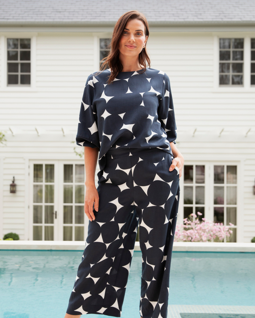 Elm Demi Spot Top