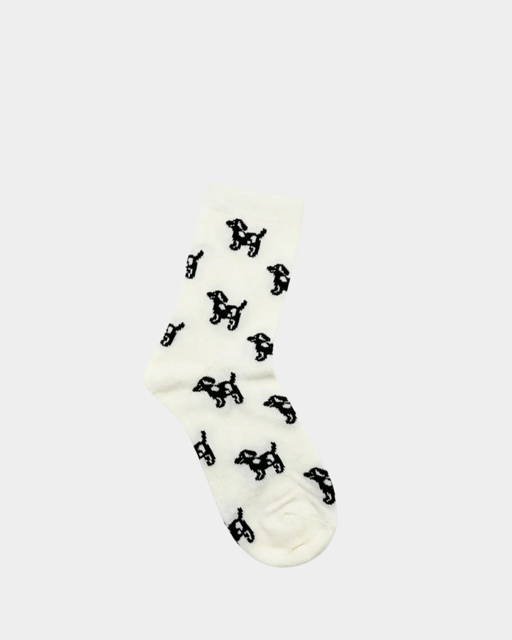 Stella &amp; Gemma Socks Black Dog
