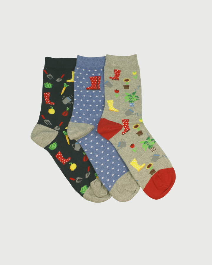 Columbine Gardening Socks