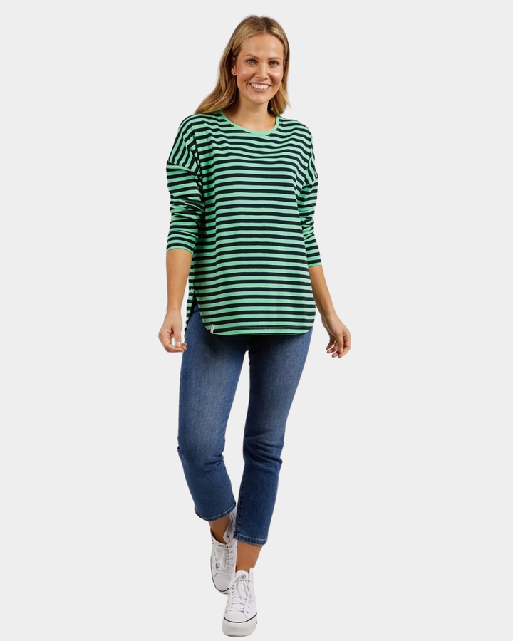 Elm Lauren Long Sleeve Stripe Tee