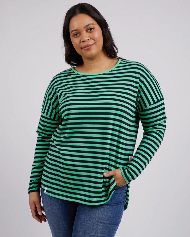 Elm Lauren Long Sleeve Stripe Tee