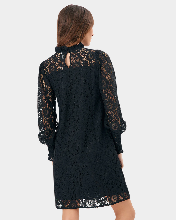 Adorne Olivia Long Sleeve Lace Dress