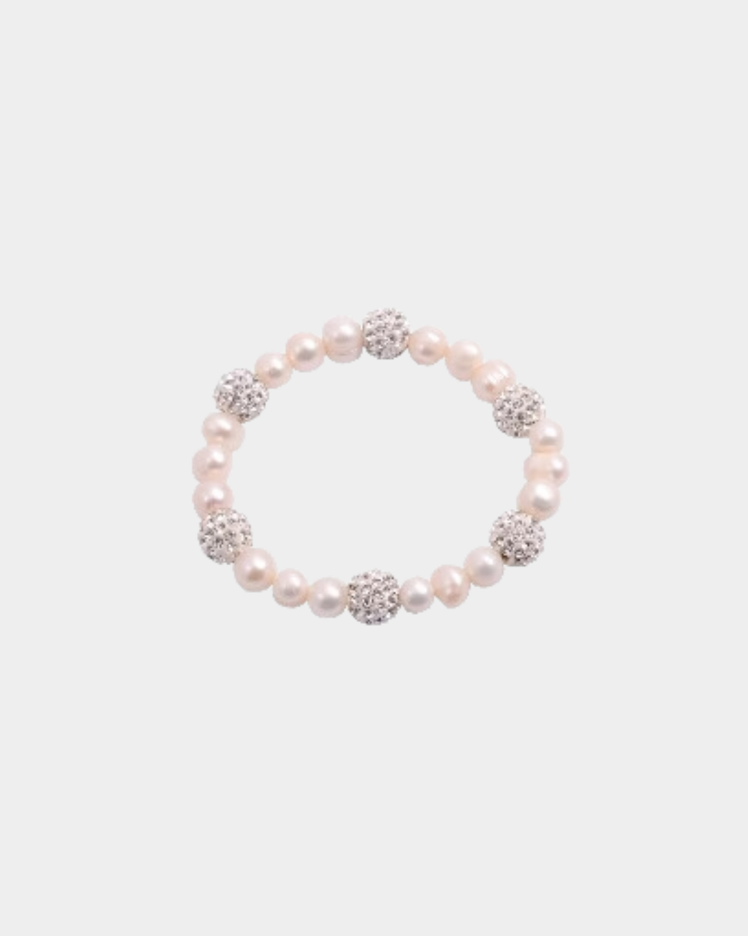 Kiwicraft Freshwater Pearl Diamente Bracelet