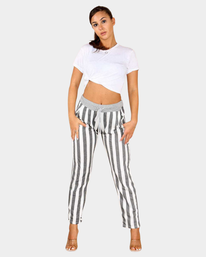Beau Denver Wide Stripe Trousers