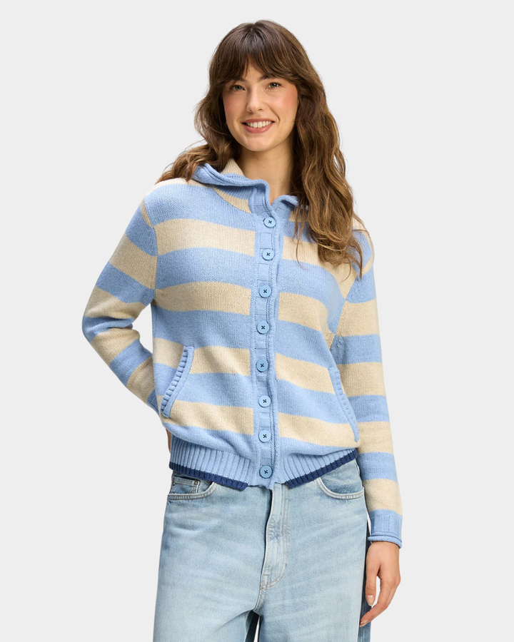 Zaket & Plover Easy Stripes Hoodie