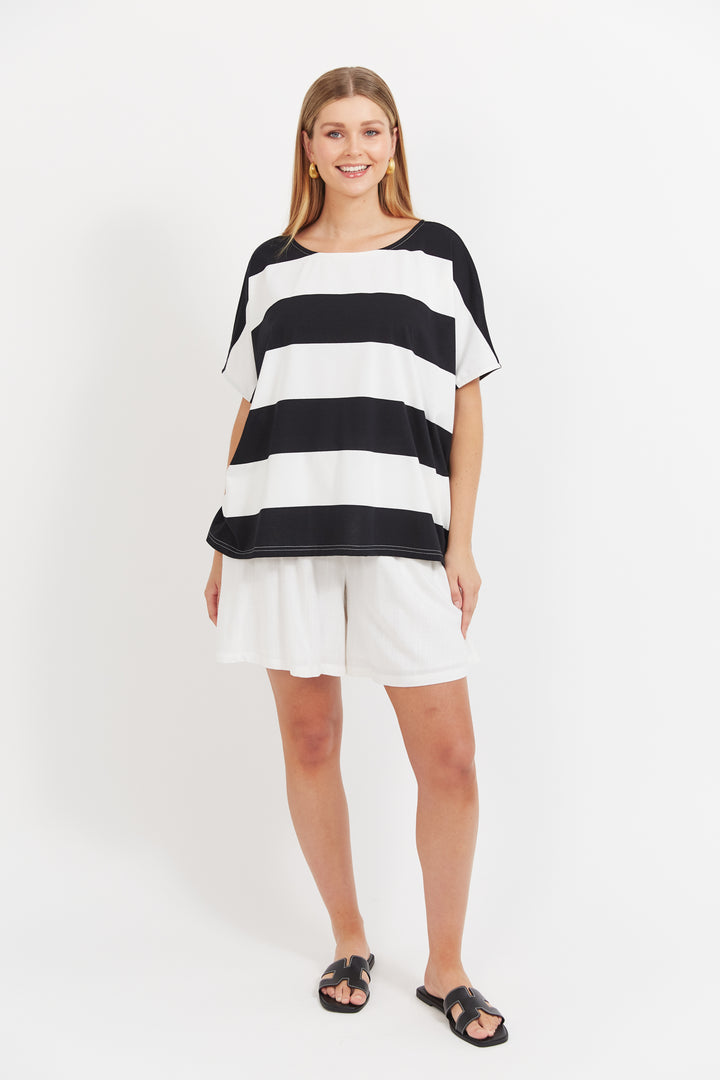 Haven Jardin Stripe Tee Shirt