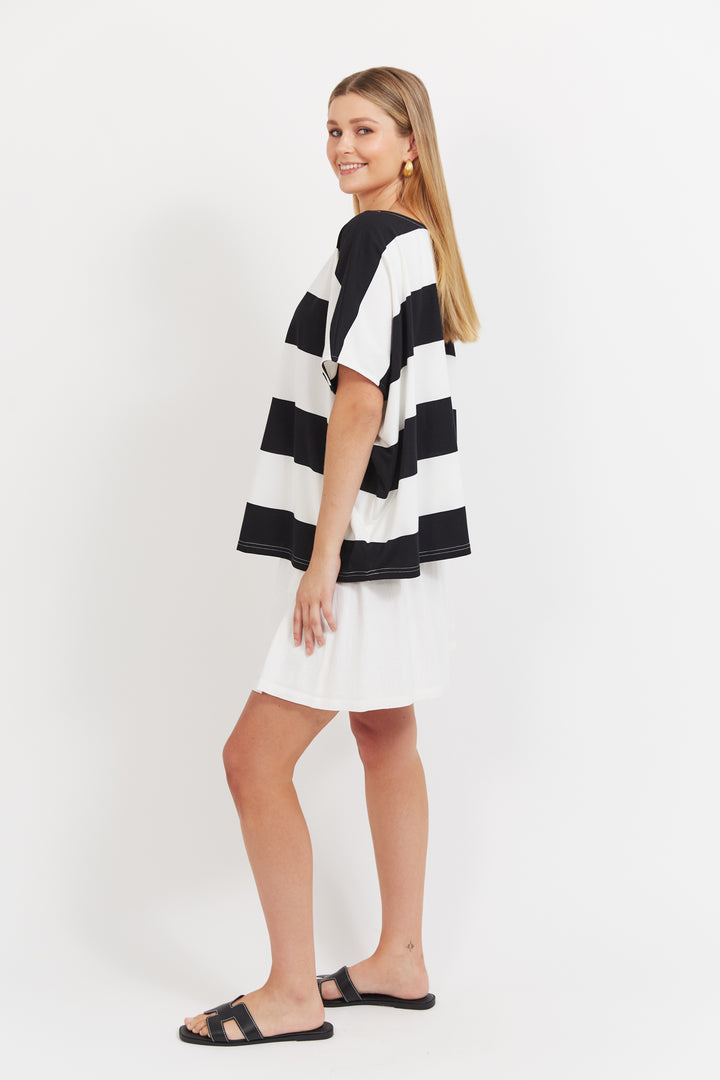 Haven Jardin Stripe Tee Shirt