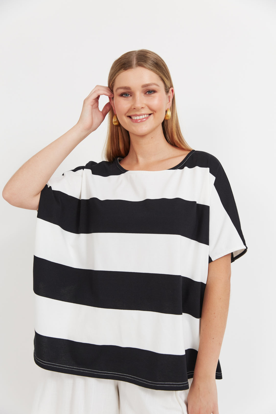 Haven Jardin Stripe Tee Shirt