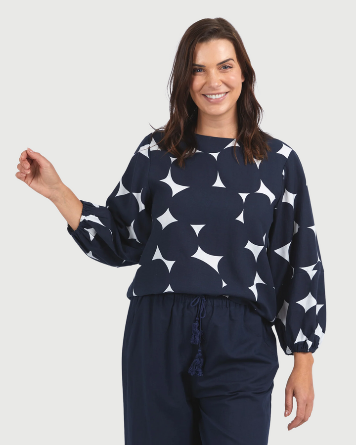 Elm Demi Spot Top