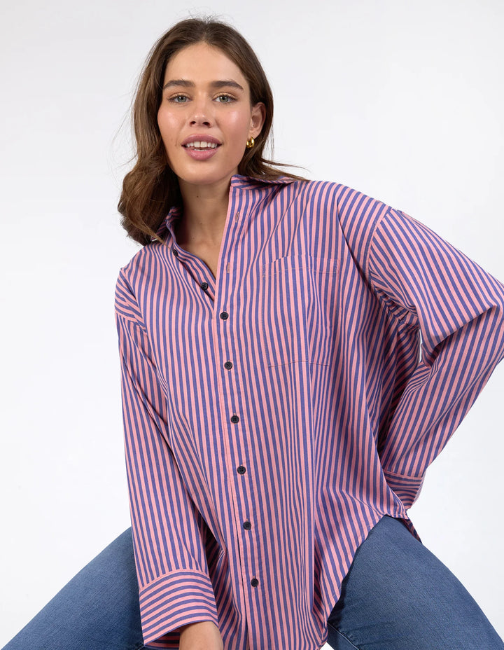 Elm Lila Stripe Shirt