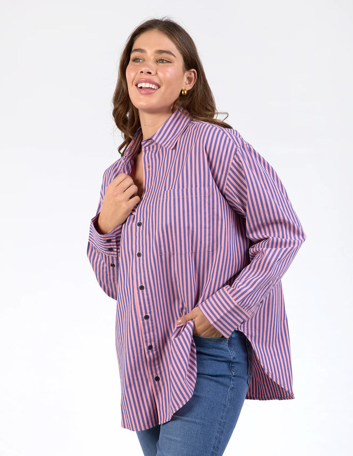 Elm Lila Stripe Shirt