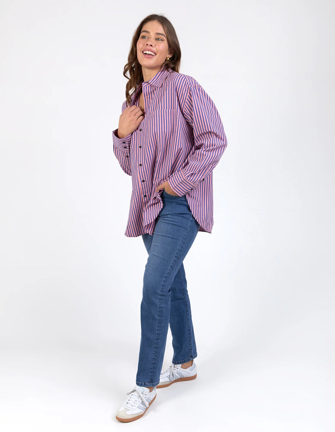 Elm Lila Stripe Shirt